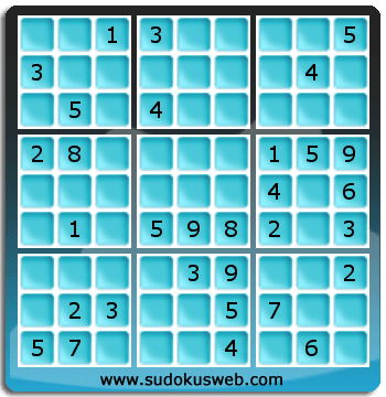 Sudoku von mittelmässiger höhe