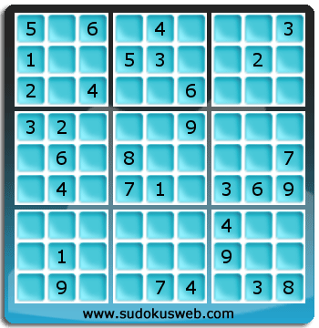 Sudoku von mittelmässiger höhe Sudoku von mittelmässiger höhe