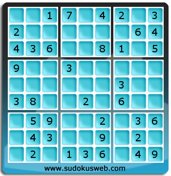 Nivel Facil de Sudoku Nivel Facil de Sudoku