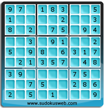 Sudoku von sehr einfacher höhe