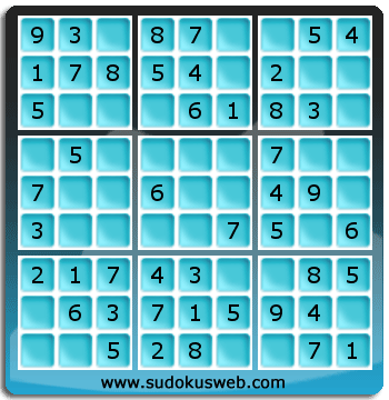 Sudoku de Nivell Molt Fàcil