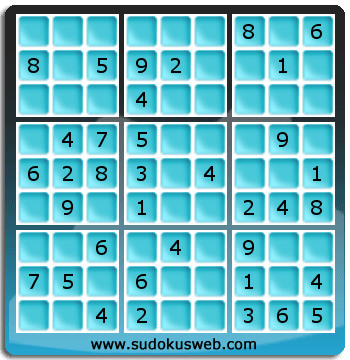 Sudoku von einfacher höhe