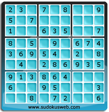 Sudoku von sehr einfacher höhe