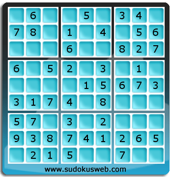 Sudoku de Nivel Muy Fácil