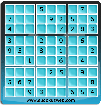 Sudoku von einfacher höhe