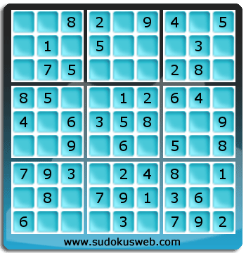 Sudoku de Nivell Molt Fàcil