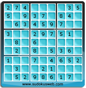 Nivel Muito Facil de Sudoku