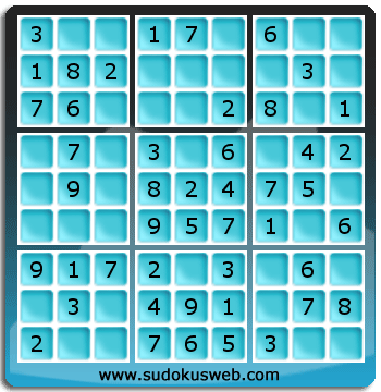 Nivel Muito Facil de Sudoku