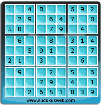 Sudoku von sehr einfacher höhe