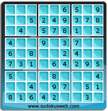 Sudoku de Nivel Muy Fácil