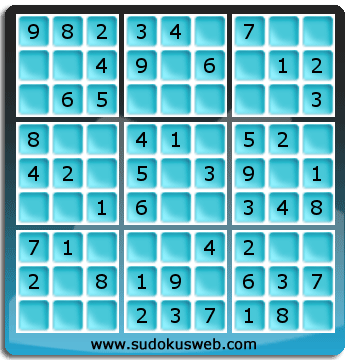 Sudoku von sehr einfacher höhe