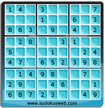 Sudoku de Niveau Très Facile