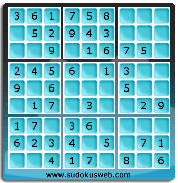 Sudoku de Nivel Muy Fácil