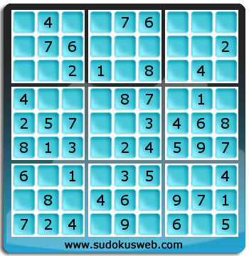 Sudoku de Niveau Très Facile