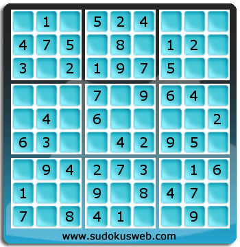 Sudoku de Nivel Muy Fácil