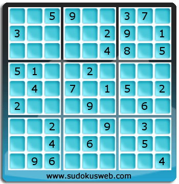 Sudoku von mittelmässiger höhe