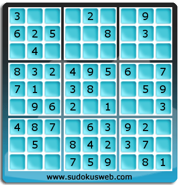 Nivel Muito Facil de Sudoku