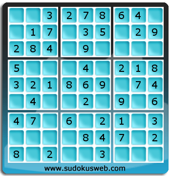 Sudoku de Niveau Très Facile