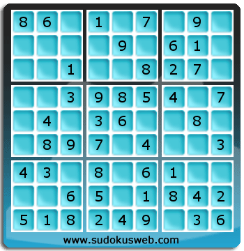 Sudoku von sehr einfacher höhe