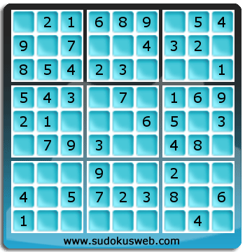 Sudoku de Niveau Très Facile