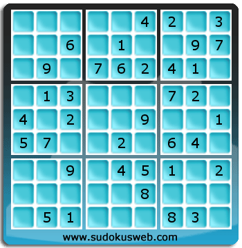 Sudoku de Niveau Facile Sudoku de Niveau Facile