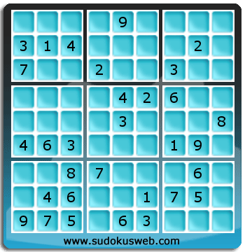 Sudoku von mittelmässiger höhe Sudoku von mittelmässiger höhe