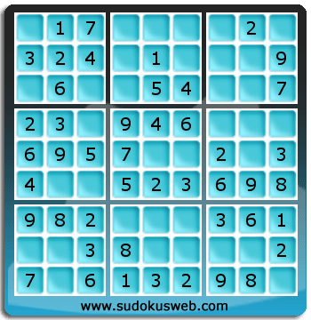 Sudoku de Nivell Molt Fàcil