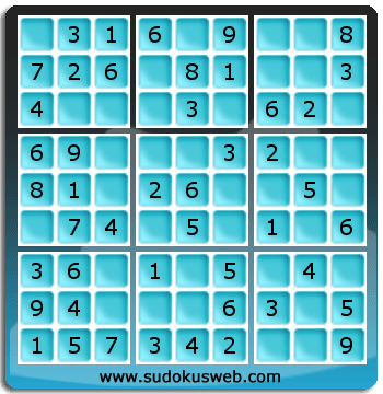 Sudoku de Nivell Molt Fàcil Sudoku de Nivell Molt Fàcil
