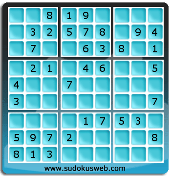 Nivel Facil de Sudoku