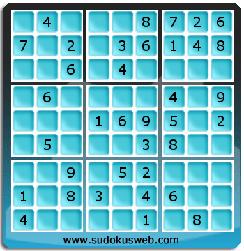 Sudoku von einfacher höhe