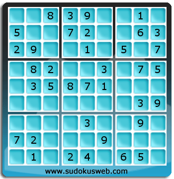 Sudoku von einfacher höhe