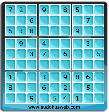 Sudoku von mittelmässiger höhe