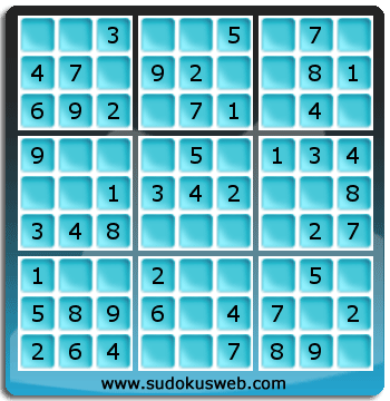 Sudoku de Nivell Molt Fàcil