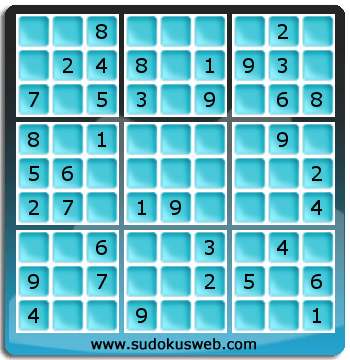 Sudoku von einfacher höhe