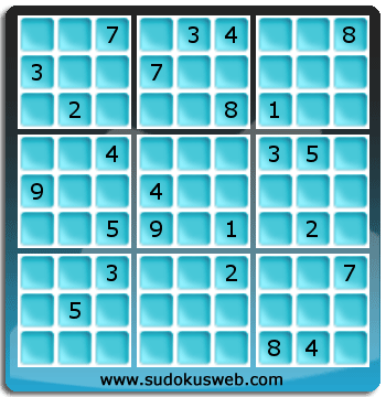 Sudoku von schwieriger höhe