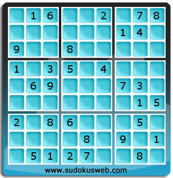 Sudoku von mittelmässiger höhe