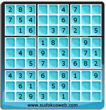 Sudoku de Niveau Très Facile