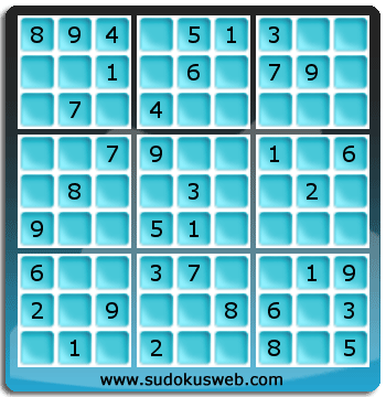 Nivel Facil de Sudoku Nivel Facil de Sudoku