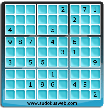 Nivel Dificil de Sudoku Nivel Dificil de Sudoku