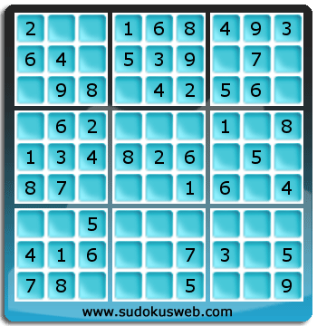 Sudoku de Nivel Muy Fácil