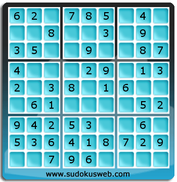 Nivel Muito Facil de Sudoku