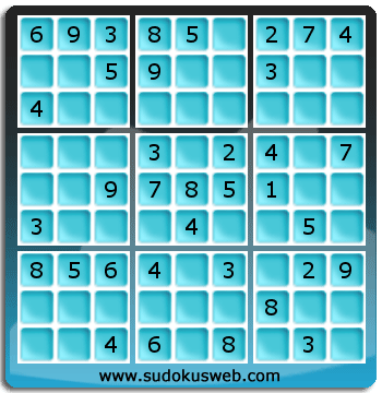 Sudoku von einfacher höhe