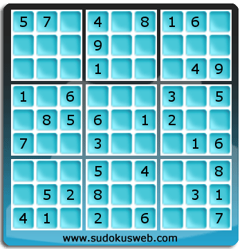 Nivel Facil de Sudoku