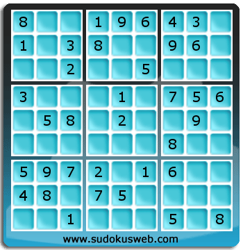 Sudoku von einfacher höhe