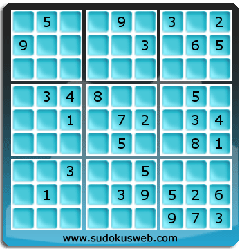 Sudoku von mittelmässiger höhe