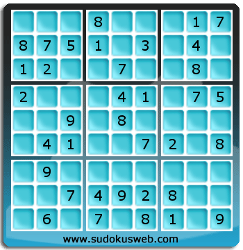 Nivel Facil de Sudoku