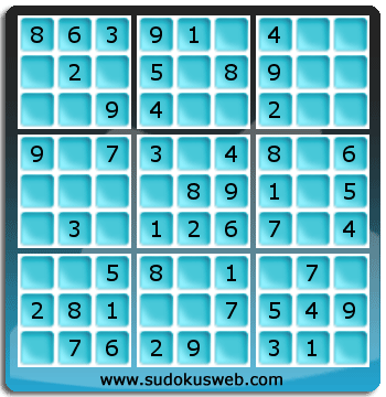 Sudoku de Nivell Molt Fàcil