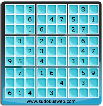 Sudoku von einfacher höhe