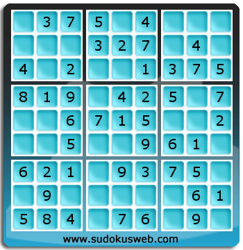 Nivel Muito Facil de Sudoku