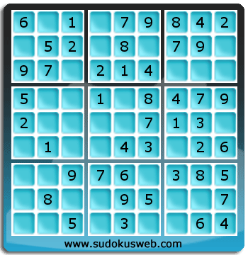 Sudoku de Nivell Molt Fàcil Sudoku de Nivell Molt Fàcil
